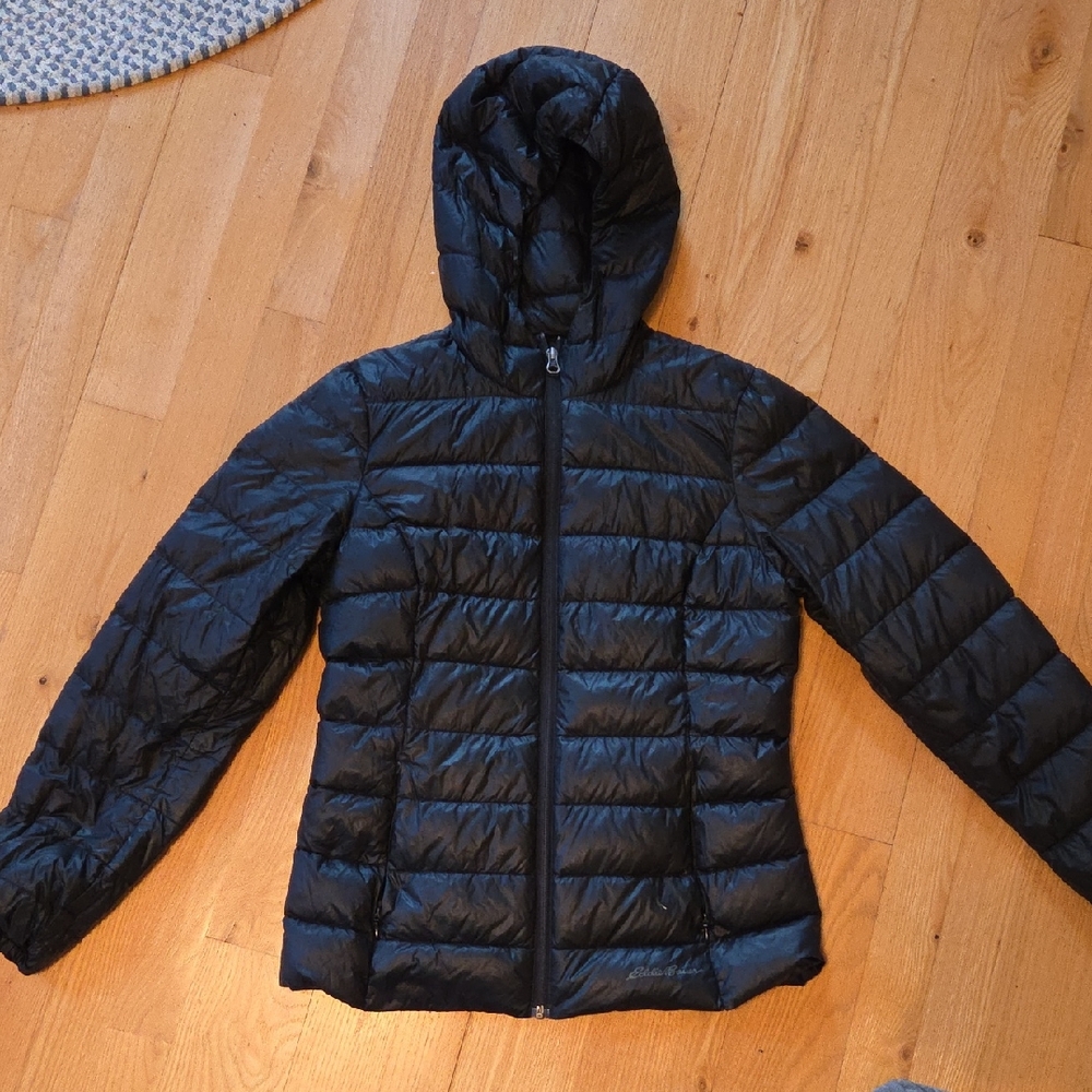 Eddie Bauer Womens Packable Lightweight down Jacket with Hood
